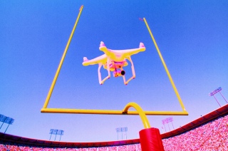 Super Bowl security prepares for drones with trackers and jammer